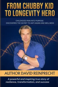 David Reinprecht’s new book From Chubby Kid to Longevity Hero — transformation story and health strategies
